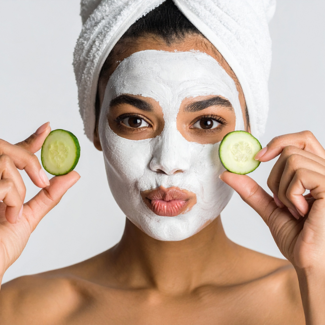 Gather & glow face mask